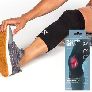 Black Compression Knee Sleeve NIB